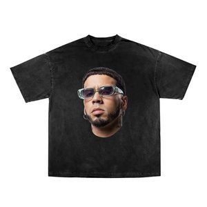 Anuel big head tee